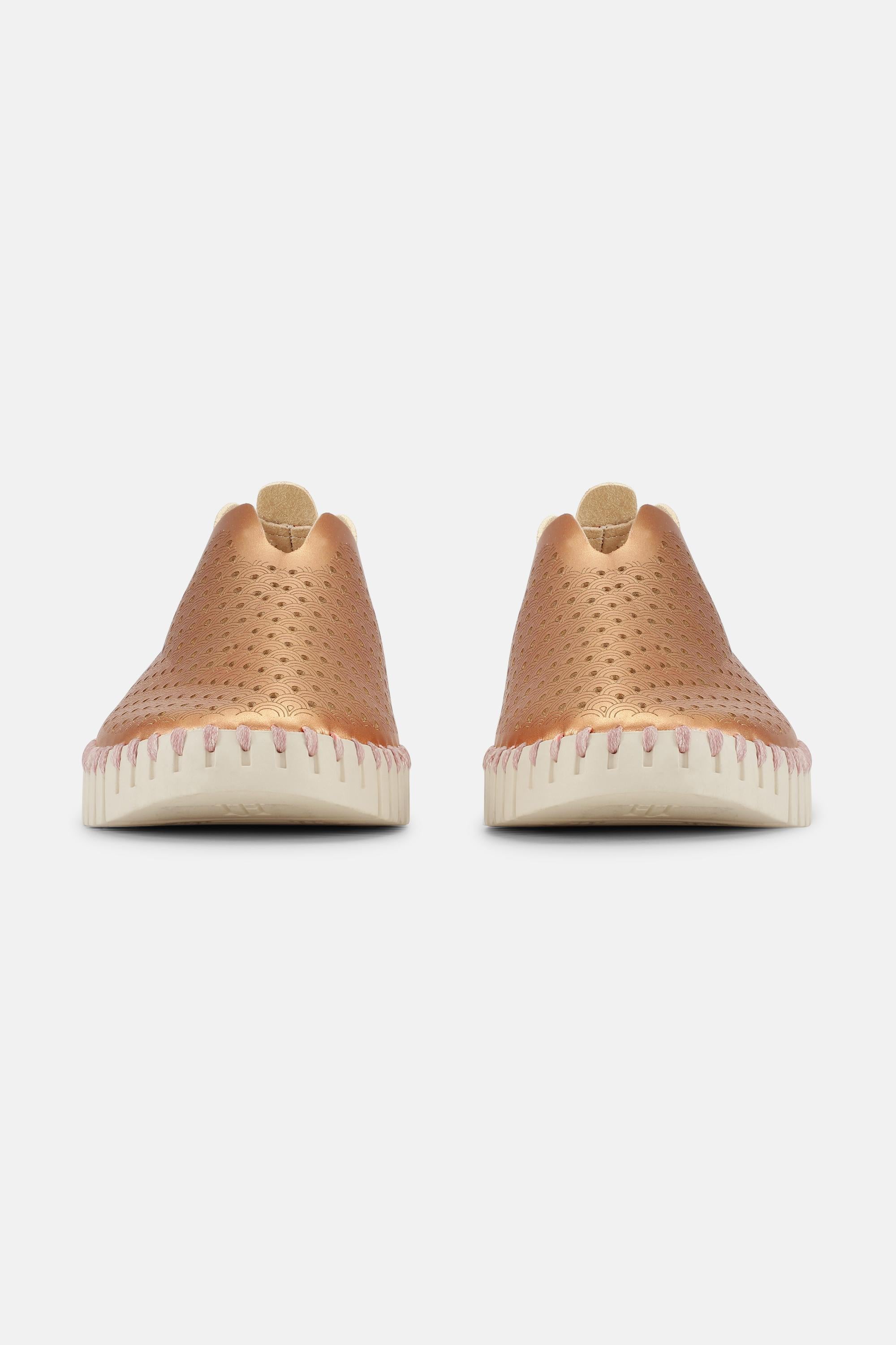 Tulip Sko Metallic - Rose Gold